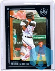 2022 Panini Diamond Kings Baseball Cedric Mullins Black Border Masterpiece #54